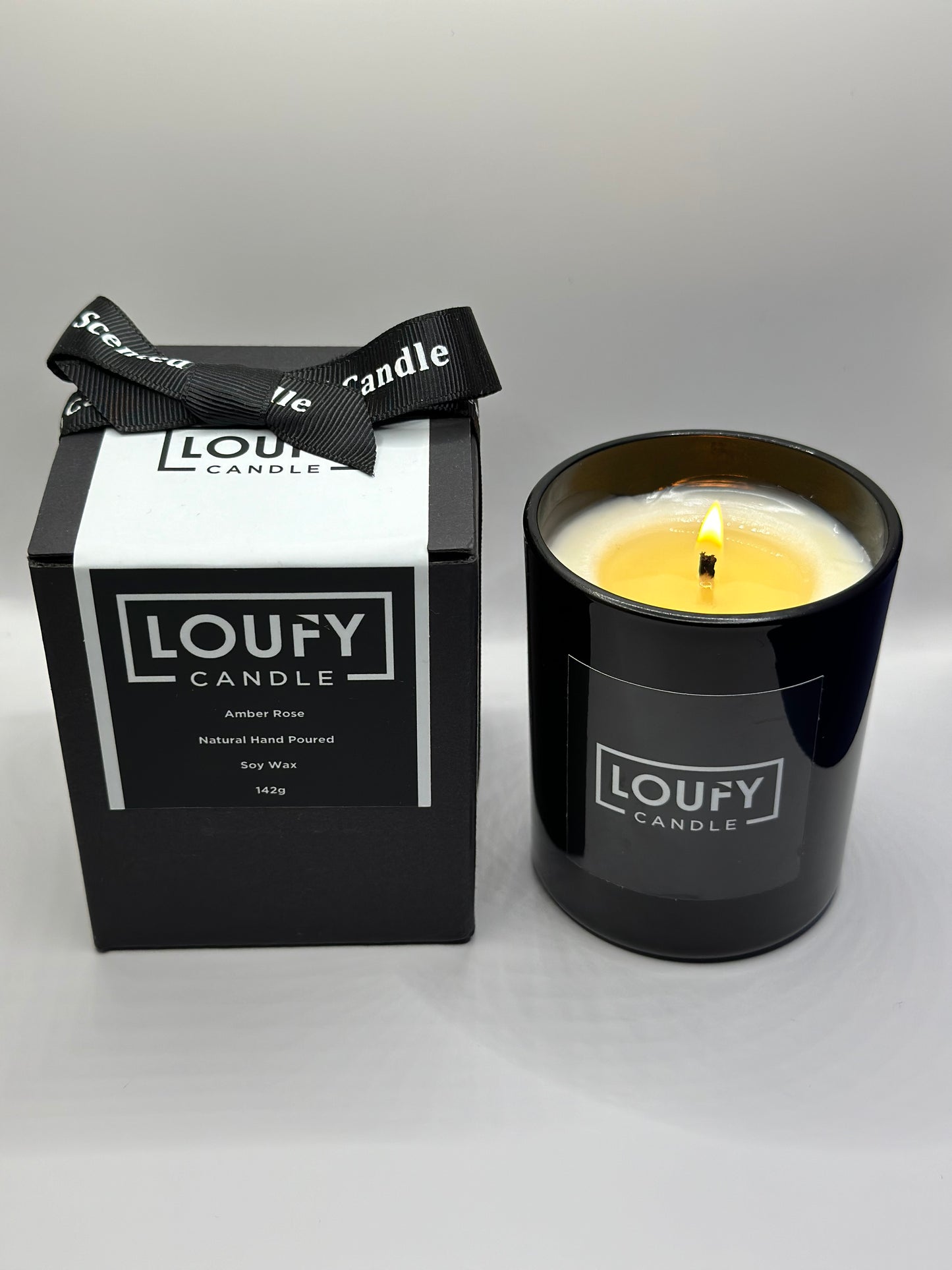 Loufy™ Amber Rose Scented Candle